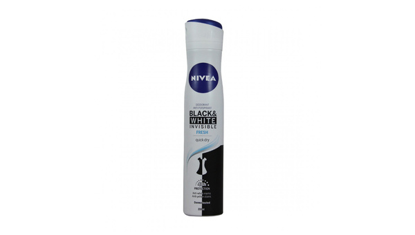 NIVEA BLACK & WHITE INVISIBLE FRESH ŽENSKI DEZODORANS 200 ML