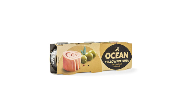 OCEAN TUNA ŽUT KOM EXTRA DJEVIČANSKO MASLINOVO 3X70 G