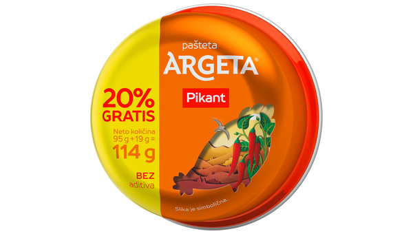 ARGETA KOKOŠIJA PAŠTETA 114 G