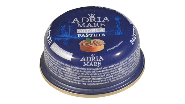 ADRIA MARE PAŠTETA OD SRDELE 95 G
