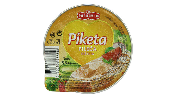 PODRAVKA PILEĆA PAŠTETA ECO 95 G
