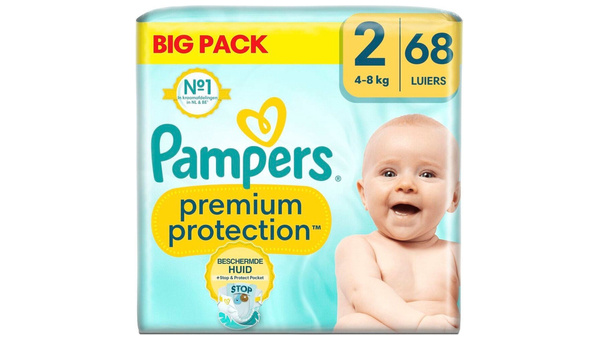 PAMPERS PELENE 2 (4-8 KG) 68 1 PREMIUM