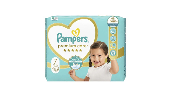 PAMPERS PELENE 7(15+KG) 32 1 PREMIUM