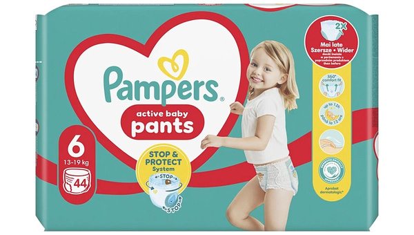 PAMPERS PELENE GAĆ 6 (13-19 KG) 44 1 JUMBO PACK