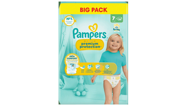PAMPERS PELENE GAĆ 7 (15+KG) 38 1 JUMBO PACK