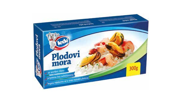 LEDO PLODOVI MORA ZA RIŽOTO 300 G