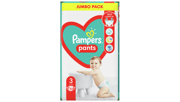PAMPERS BABY GAĆICE MIDI 62 KOM