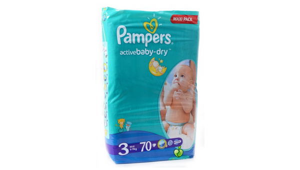 PAMPERS BABY PELENE 70 KOM MIDI