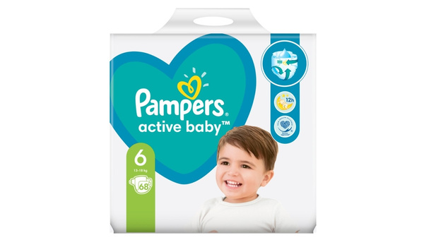 PAMPERS BABY PELENE VP PLUS MIDI-68 KOM