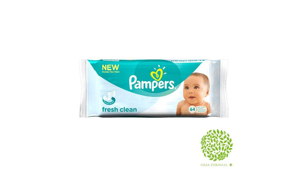 PAMPERS BABY VLAŽNE MARAMICE REF. 64 KOM