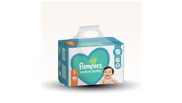 PAMPERS BABY PELENE 6 10 KG 90 KOM GIANT PACK MIDI 3