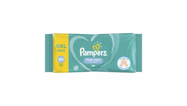 PAMPERS VLAŽNE MARAMICE BABY FRESH 80 KOMADA