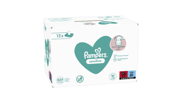 PAMPERS VLAŽNE MARAMICE SENSITIVE 12 KOMADA