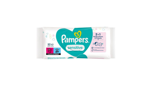 PAMPERS VLAŽNE MARAMICE SENSITIVE 4X52 KOM