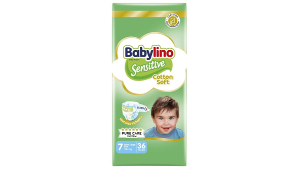 BABYLINO PELENE DJEČIJE 36 1 7 15 KG+ SENSITIVE