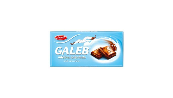 PIONIR GALEB MLIJEČNA ČOKOLADA BADEM+KAVA / KAFA 80 G