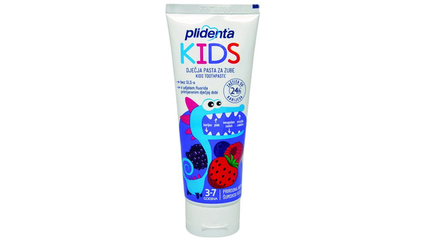 PLIDENTA PASTA ZA ZUBE JUNIOR ŠUMSKO VOĆE 75 ML