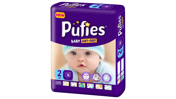 PUFIES PELENE ARTDRY JUMBO PACK (2) MINI 801