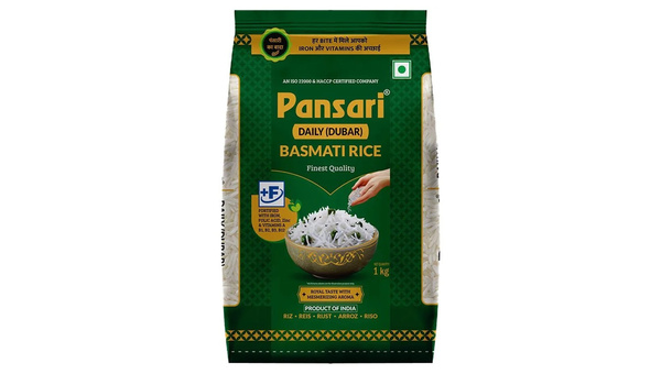 PANSARI RIŽA BASMATI 1 KG DAILY