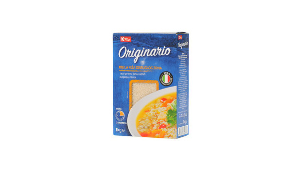 K PLUS RIŽA OBLO ZRNO 1 KG