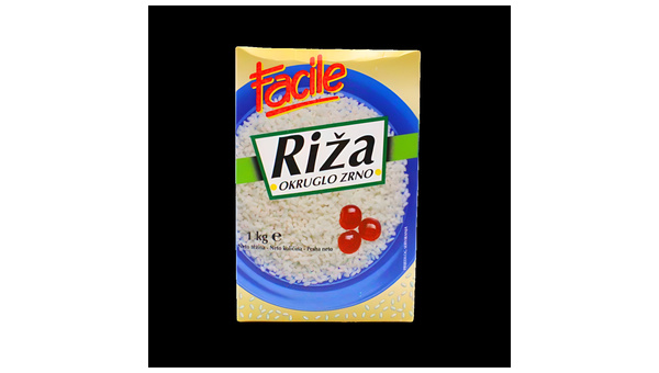 FACILE RIŽA OKRUGLO ZRNO 1 KG