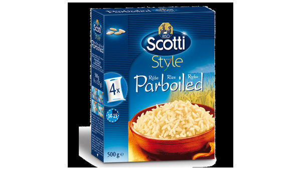 RISO SCOTTI RIŽA PARBOILED 4X125 G