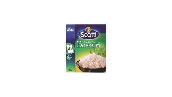 RISO SCOTTI RIŽA BASAMATI 4X125 G