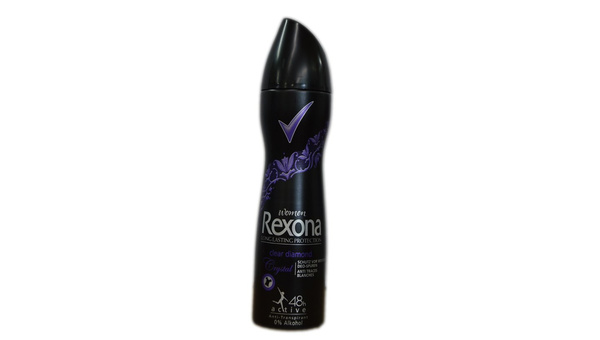 REXONA CRYSTAL CLEAR DIAOMOND BLACK ŽENSKI DEZODORANS 150 ML