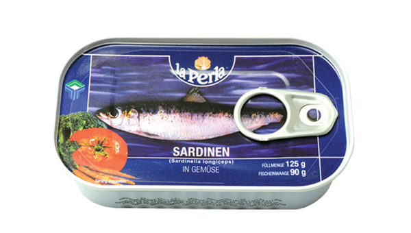 GIANA SARDINE FILETI SA POVRĆEM 125 G