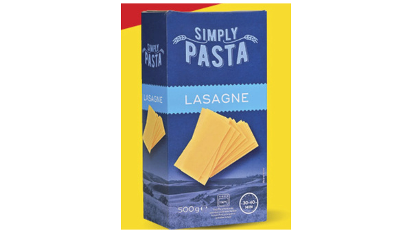 SIMPLY PASTA LASAGNE 500 G
