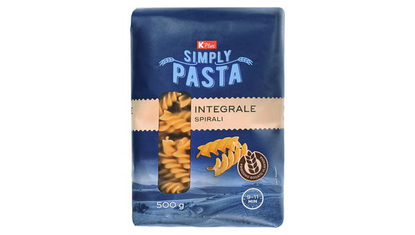 SIMPLY PASTA TJESTENINA SPIRALI INTEGRALNO PREMIUM S P 500 G