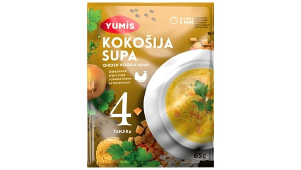 M MINUTE KOKOŠIJA JUHA / SUPA 65 G MINUTE