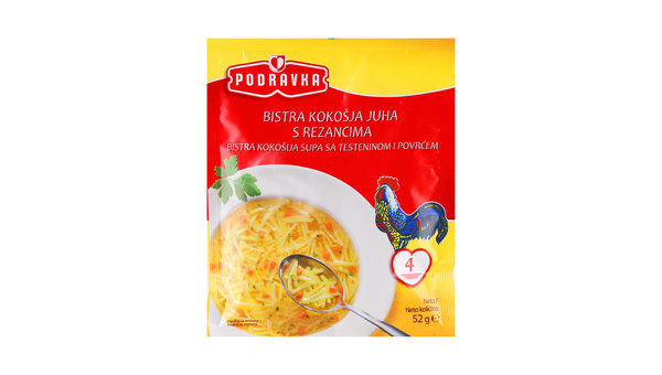 PODRAVKA JUHA KOKOŠJA BISTRA 52 G