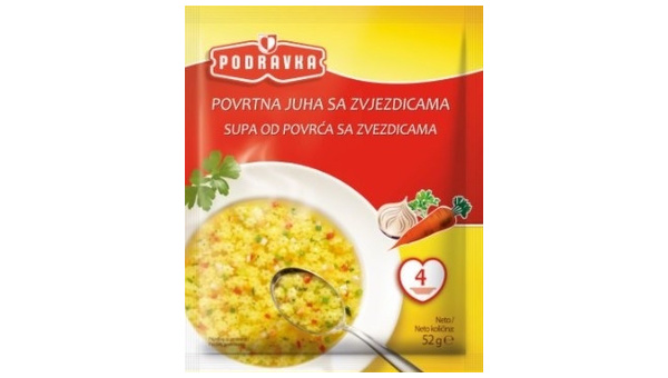 PODRAVKA JUHA POVRTNA S ZVJEZDICAMA 52 G