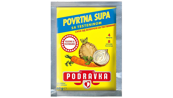 PODRAVKA JUHA POVRTNA S TJESTENINOM 60 G