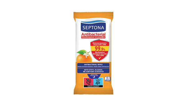 SEPTONA OSVJEZAVAJUCE ANTIBAKTERIJSKE MARAMICE 15 1