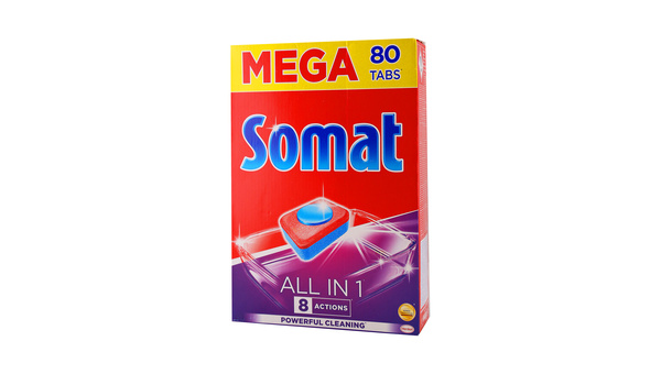 SOMAT DETERDŽENT ZA MAŠ.PRANJE SUĐA ALL IN ONE 80 KOM