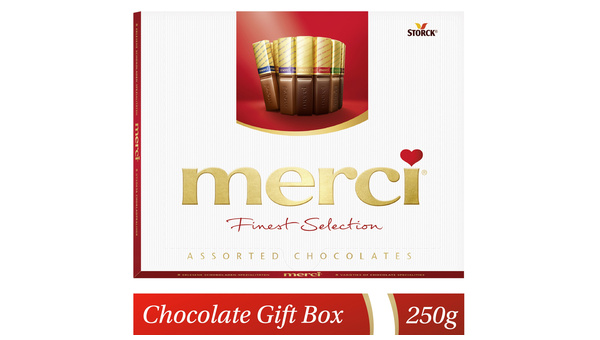 STORCK MERCI FINEST SELECTION ČOKOLADA 250 G