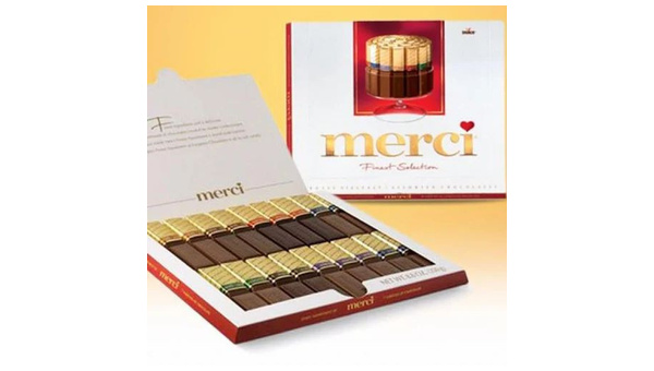 STORCK MERCI PRESENT ČOKOLADA 400 G