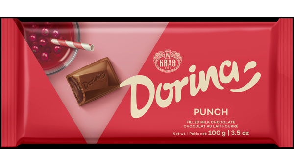 KRAŠ ČOKOLADA PUNČ DORINA 100 G