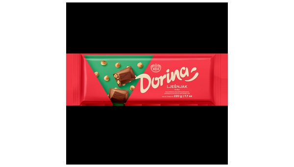 ČOKOLADA LJEŠNJAK 220 G DORINA