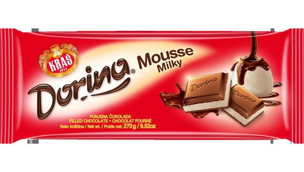 KRAŠ ČOKOLADA DORINA MOUSSE 270 G