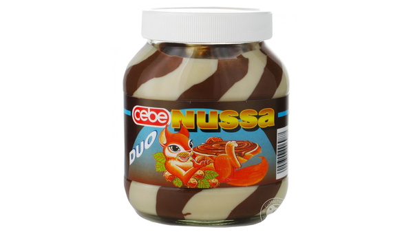 KREM NUSSA CEBE 750 G DVOBOJNI