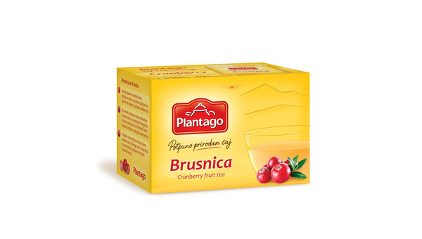 PLANTAGO ČAJ BRUSNICA 40 G