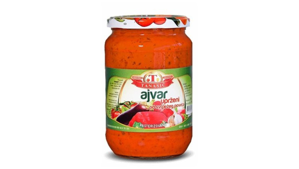 TANASIĆ DOMAĆI PRAVI AJVAR UPRŽ.720 ML