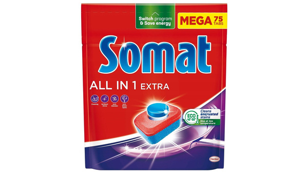 SOMAT DETERDŽENT ZA SUĐE ALL IN ONE EXTRA 75 PRANJA