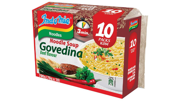 INDOMIE TJESTENINA INSTANT GOVEDINA 10X70 G