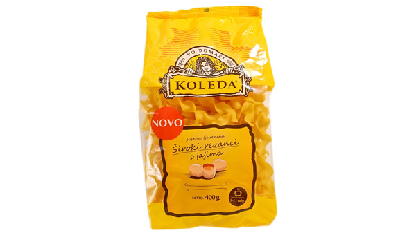 MARODI TJESTENINA REZANCI 400 G ŠIROKI S JAJ M