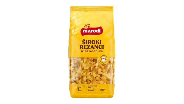 MARODI TJESTENINA REZANCI 400 G FETTUCCINE MARELICA