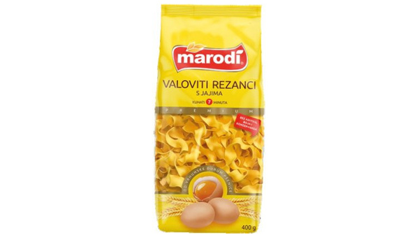 MARODI TJESTENINA REZANCI 400 G VALOV S JAJIMA